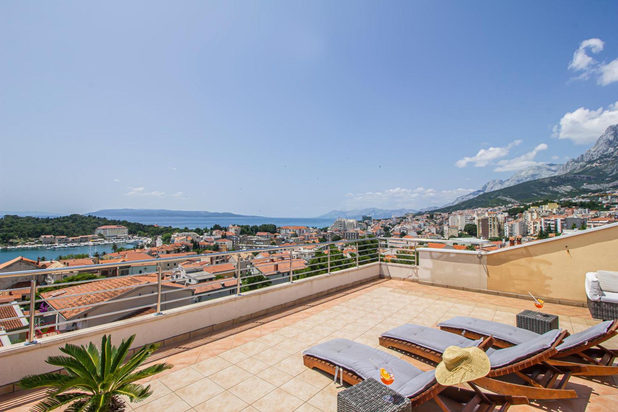 Apartments Villa Flamingo Makarska Extérieur photo